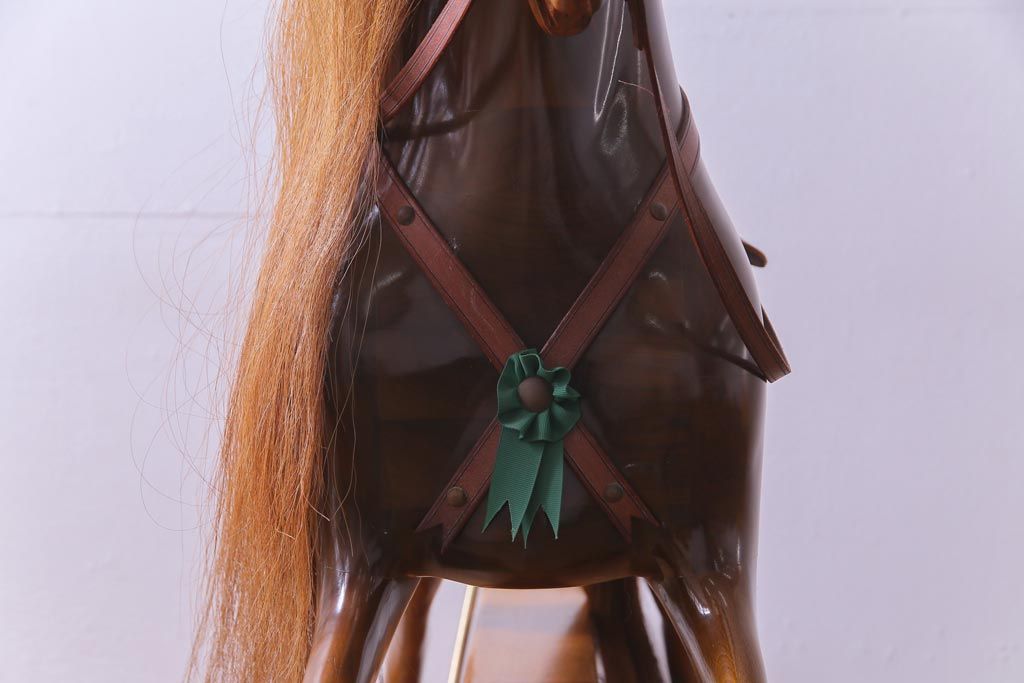 アンティーク雑貨　イギリス　スティーブン・ブラザーズ社(Stevenson Brothers)　ロッキングホース(木馬)(定価約50万円)