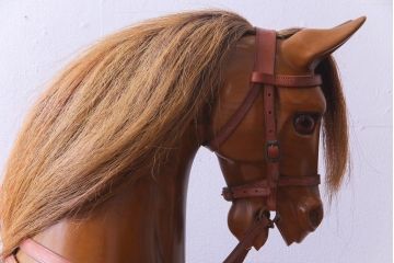 アンティーク雑貨　イギリス　スティーブン・ブラザーズ社(Stevenson Brothers)　ロッキングホース(木馬)(定価約50万円)