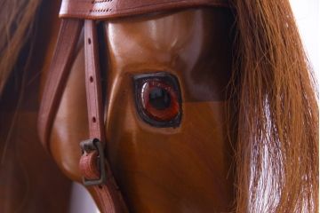 アンティーク雑貨　イギリス　スティーブン・ブラザーズ社(Stevenson Brothers)　ロッキングホース(木馬)(定価約50万円)