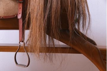 アンティーク雑貨　イギリス　スティーブン・ブラザーズ社(Stevenson Brothers)　ロッキングホース(木馬)(定価約50万円)