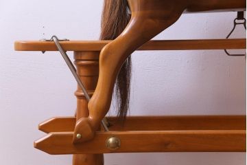 アンティーク雑貨　イギリス　スティーブン・ブラザーズ社(Stevenson Brothers)　ロッキングホース(木馬)(定価約50万円)