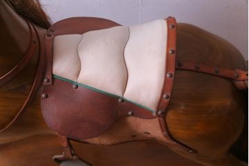 アンティーク雑貨　イギリス　スティーブン・ブラザーズ社(Stevenson Brothers)　ロッキングホース(木馬)(定価約50万円)