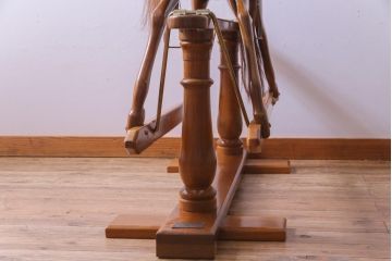 アンティーク雑貨　イギリス　スティーブン・ブラザーズ社(Stevenson Brothers)　ロッキングホース(木馬)(定価約50万円)