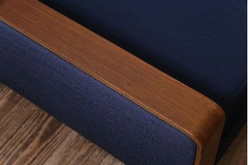ヴィンテージ家具　日本製　ミッドセンチュリースタイルにもおすすめなビンテージソファ(1人掛けソファ)(1)