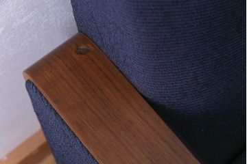 ヴィンテージ家具　日本製　ミッドセンチュリースタイルにもおすすめなビンテージソファ(1人掛けソファ)(2)
