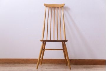 ヴィンテージ家具　イギリスビンテージ　ERCOL(アーコール)　シンプルかつ上品な佇まいのゴールドスミスチェア(椅子、ダイニングチェア)(1)