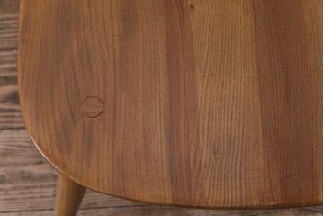 ヴィンテージ家具　イギリスビンテージ　ERCOL(アーコール)　シンプルかつ上品な佇まいのゴールドスミスチェア(椅子、ダイニングチェア)(1)