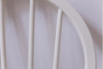 イギリスビンテージ　ペイント家具　ERCOL(アーコール)　バイカラーがお洒落なフープバックチェア(椅子、ダイニングチェア)