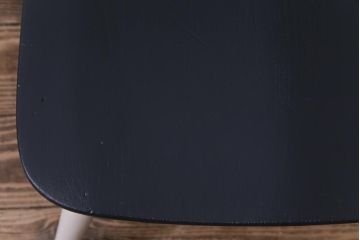 イギリスビンテージ　ペイント家具　ERCOL(アーコール)　バイカラーがお洒落なフープバックチェア(椅子、ダイニングチェア)
