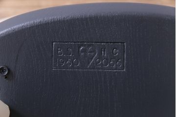 イギリスビンテージ　ペイント家具　ERCOL(アーコール)　バイカラーがお洒落なフープバックチェア(椅子、ダイニングチェア)