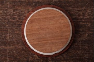 アンティーク雑貨　イギリスビンテージ　HORNSEA(ホーンジー)　SAFFRON(サフラン)シリーズ　キャニスター・中(保存容器、ジャー)