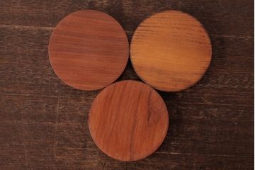 アンティーク雑貨　イギリスビンテージ　HORNSEA(ホーンジー)　SAFFRON(サフラン)シリーズ　キャニスター3個セット(保存容器、ジャー)
