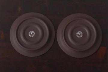 イギリスビンテージ　Hornsea(ホーンジー)　SIENNA(シエナ)　トリオ2客セット(カップ&ソーサー、プレート)(2)