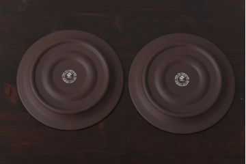 イギリスビンテージ　Hornsea(ホーンジー)　SIENNA(シエナ)　トリオ2客セット(カップ&ソーサー、プレート)(1)