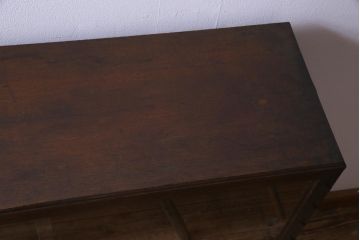 アンティーク家具　和製アンティーク　山葉製(ヤマハ、日本楽器)　希少なスタッキングブックケース(本棚、収納棚)
