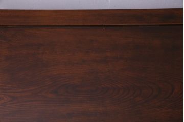 アンティーク家具　和製アンティーク　総ケヤキ材　幕板のデザインが素敵な座卓(ローテーブル、センターテーブル)