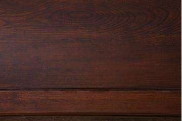 アンティーク家具　和製アンティーク　総ケヤキ材　幕板のデザインが素敵な座卓(ローテーブル、センターテーブル)