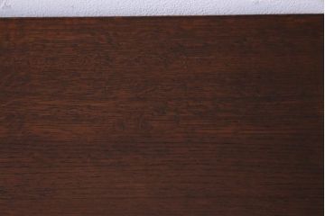 レトロ家具　和製アンティーク　ナラ材　上品なデザインが目を惹くレトロな電話台(花台、サイドテーブル)