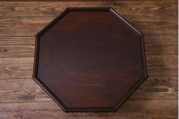 アンティーク雑貨　中古　ビンテージ松本民芸家具　八角　#312　朝鮮膳(定価約8万5千円)