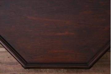 アンティーク雑貨　中古　ビンテージ松本民芸家具　八角　#312　朝鮮膳(定価約8万5千円)