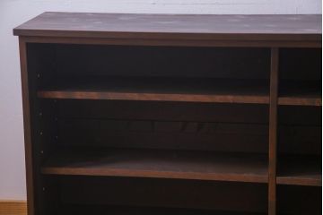ラフジュ工房オリジナル　古い建具をリメイクした和モダンな戸棚(サイドボード、収納棚)