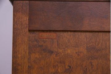 中古　北海道民芸家具　リメイク　シックな印象のローボード(収納棚、リビングボード)