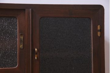 レトロ家具　和製アンティーク　リメイク　桐材　レトロな雰囲気満載のローボード(戸棚)