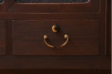 レトロ家具　和製アンティーク　リメイク　桐材　レトロな雰囲気満載のローボード(戸棚)