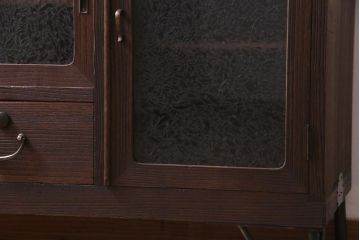 レトロ家具　和製アンティーク　リメイク　桐材　レトロな雰囲気満載のローボード(戸棚)(1)