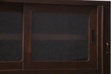 レトロ家具　和製アンティーク　リメイク　桐材　レトロな雰囲気満載のローボード(戸棚)(1)