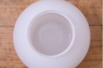 和製アンティーク　銅製支柱のシンプルなスタンドライト(照明)