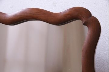 アンティーク家具　和製アンティーク　上手物!凝った意匠が空間を彩る華やかな鏡台