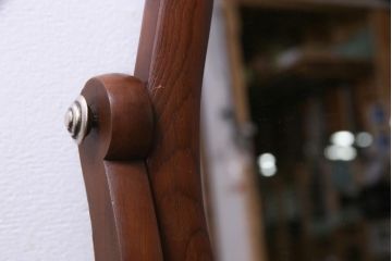 アンティーク家具　和製アンティーク　上手物!凝った意匠が空間を彩る華やかな鏡台