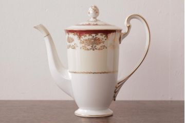 ノリタケ(Noritake、則武、日陶)　輸出用　マルキ印　金彩がエレガントなティーポット(茶器)