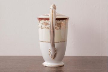 ノリタケ(Noritake、則武、日陶)　輸出用　マルキ印　金彩がエレガントなティーポット(茶器)
