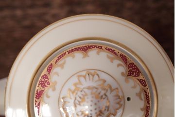 ノリタケ(Noritake、則武、日陶)　輸出用　マルキ印　金彩がエレガントなティーポット(茶器)