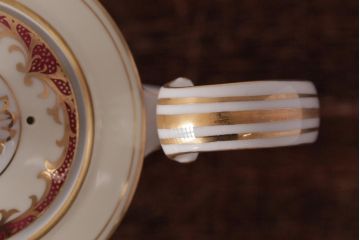 ノリタケ(Noritake、則武、日陶)　輸出用　マルキ印　金彩がエレガントなティーポット(茶器)