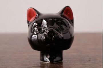 イギリス　ユニークで可愛らしい猫型ティーポット(茶器)