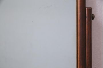 アンティーク雑貨　和製アンティーク　指物家具　ケヤキ材　上品な佇まいの鏡台(鏡、ドレッサー)