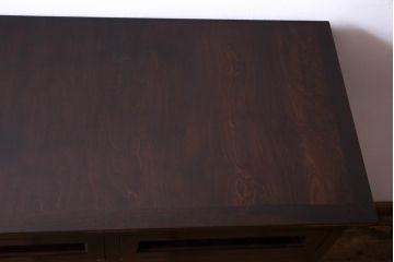 中古　松本民芸家具　503型　直線のデザインが目を引くチェスト(引き出し、衣装箪笥、整理箪笥)(定価約28万円)