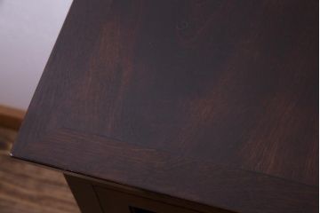 中古　松本民芸家具　503型　直線のデザインが目を引くチェスト(引き出し、衣装箪笥、整理箪笥)(定価約28万円)