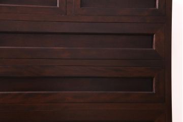 中古　松本民芸家具　503型　直線のデザインが目を引くチェスト(引き出し、衣装箪笥、整理箪笥)(定価約28万円)