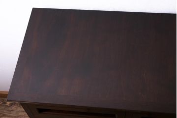 中古　松本民芸家具　503型　直線のデザインが目を引くチェスト(引き出し、衣装箪笥、整理箪笥)(定価約28万円)