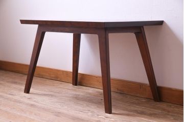 ビンテージ　松本民芸家具　#68型　シンプルな作りが魅力の茶卓(サイドテーブル、カフェテーブル)