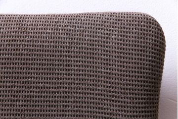 リメイク家具　古い鉄脚をリメイクした小振りなチェア(椅子、ダイニングチェア、ワークチェア)