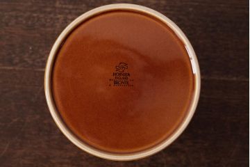 アンティーク雑貨　イギリスビンテージ　HORNSEA(ホーンジー)　BRONTE(ブロンテ)　キャニスター(保存容器)(1)