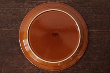 イギリスビンテージ　HORNSEA(ホーンジー)　BRONTE(ブロンテ)　ビンテージカラーが素敵なプレート(皿)