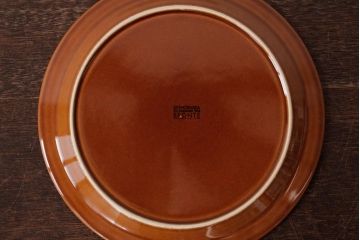 イギリスビンテージ　HORNSEA(ホーンジー)　BRONTE(ブロンテ)　ビンテージカラーが素敵なプレート(皿)