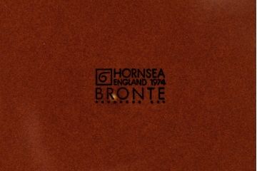 イギリスビンテージ　HORNSEA(ホーンジー)　BRONTE(ブロンテ)　ビンテージカラーが素敵なプレート(皿)