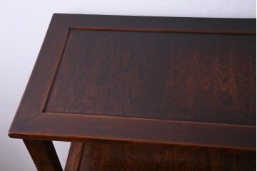 アンティーク家具　昭和期　ケヤキ材　迫力のある杢目が魅力的な朝鮮棚(飾り棚)